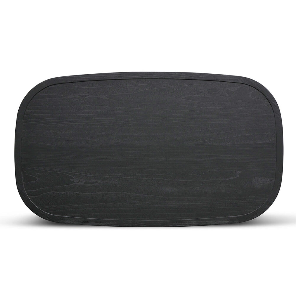 Adam 1.4m Coffee Table - Full Black - Image 7