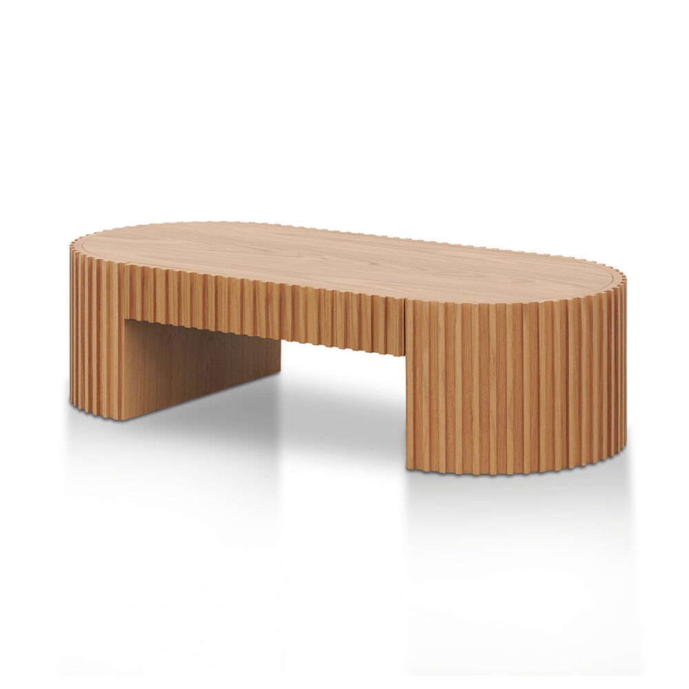 Maggie 1.3m Coffee Table - Natural Oak - Image 5