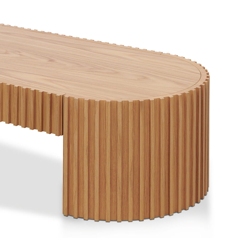 Maggie 1.3m Coffee Table - Natural Oak - Image 10