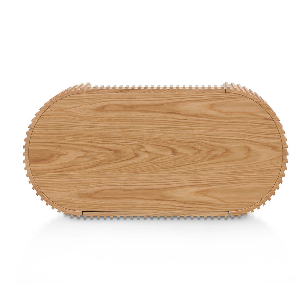 Maggie 1.3m Coffee Table - Natural Oak - Image 2