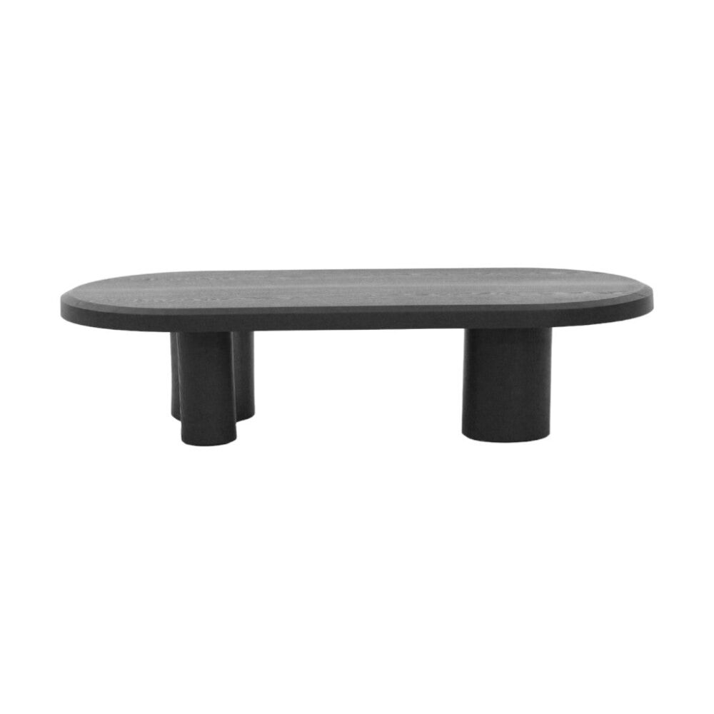 Nasim 1.5m Coffee Table - Full Black - Image 4