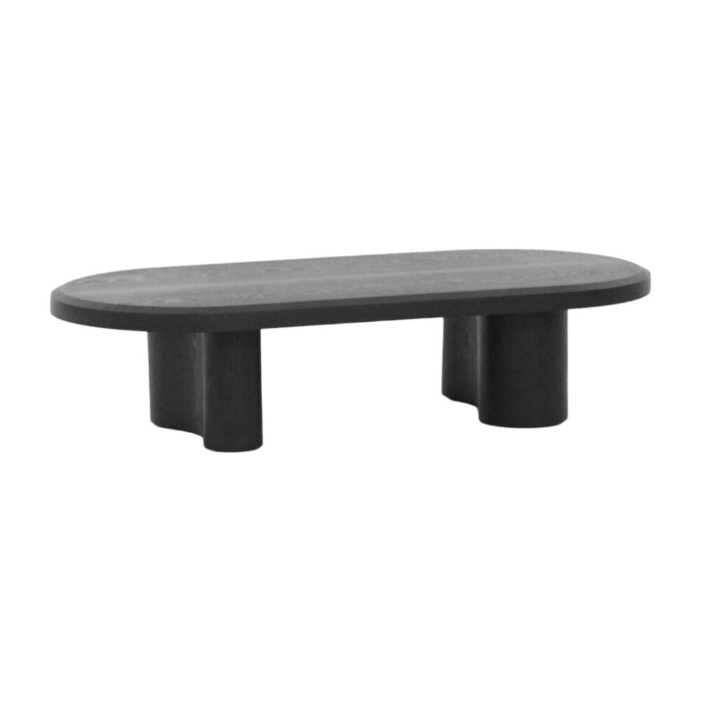 Nasim 1.5m Coffee Table - Full Black - Image 3