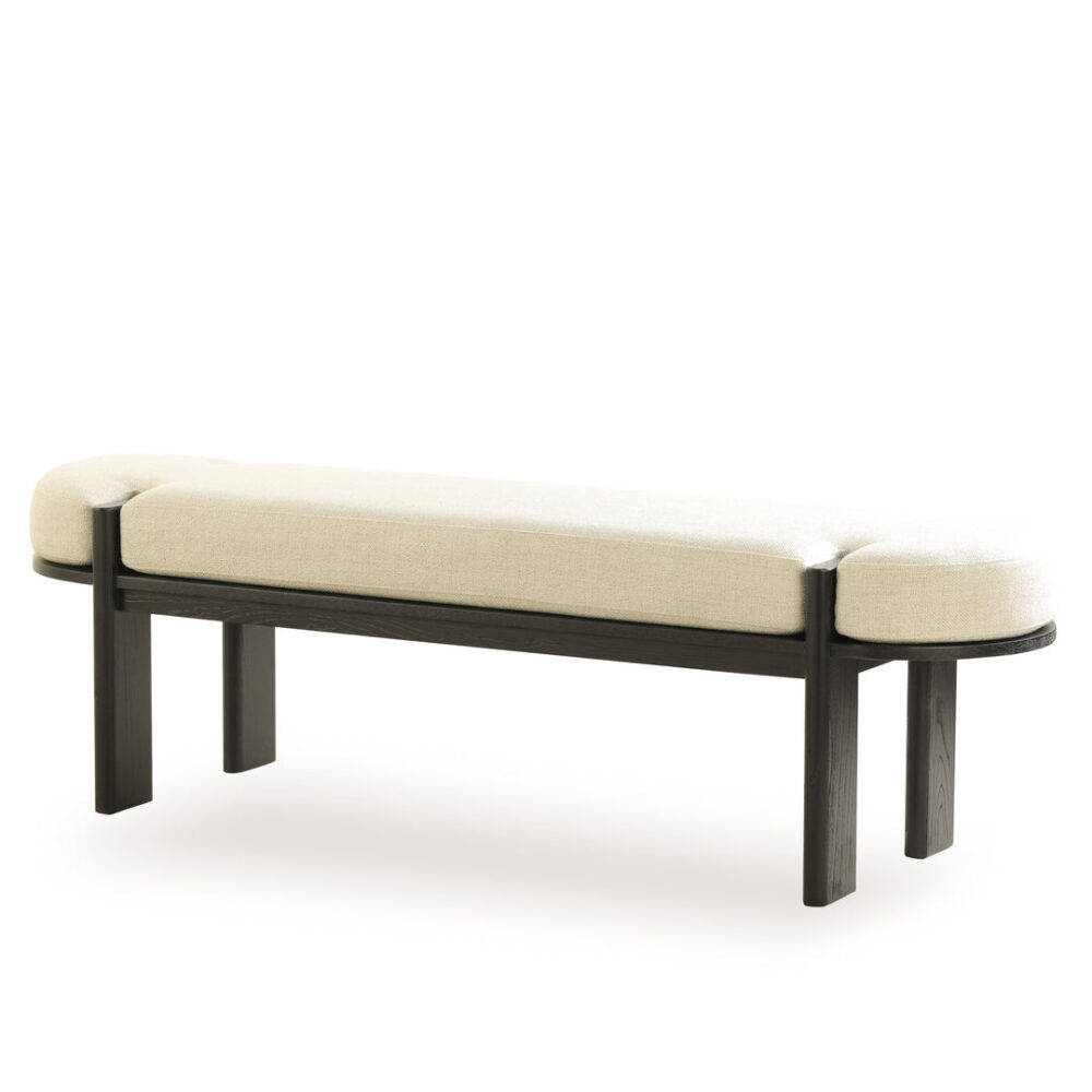 Jahoda 1.6m New Elm Bench - Natural Linen