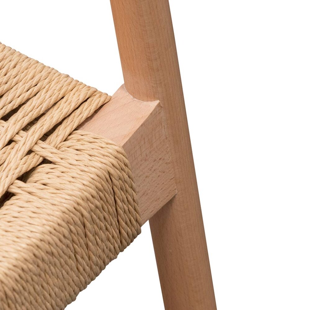 Set of 2 - Filiberto Rope Seat Dining Chair - Natural - Image 15