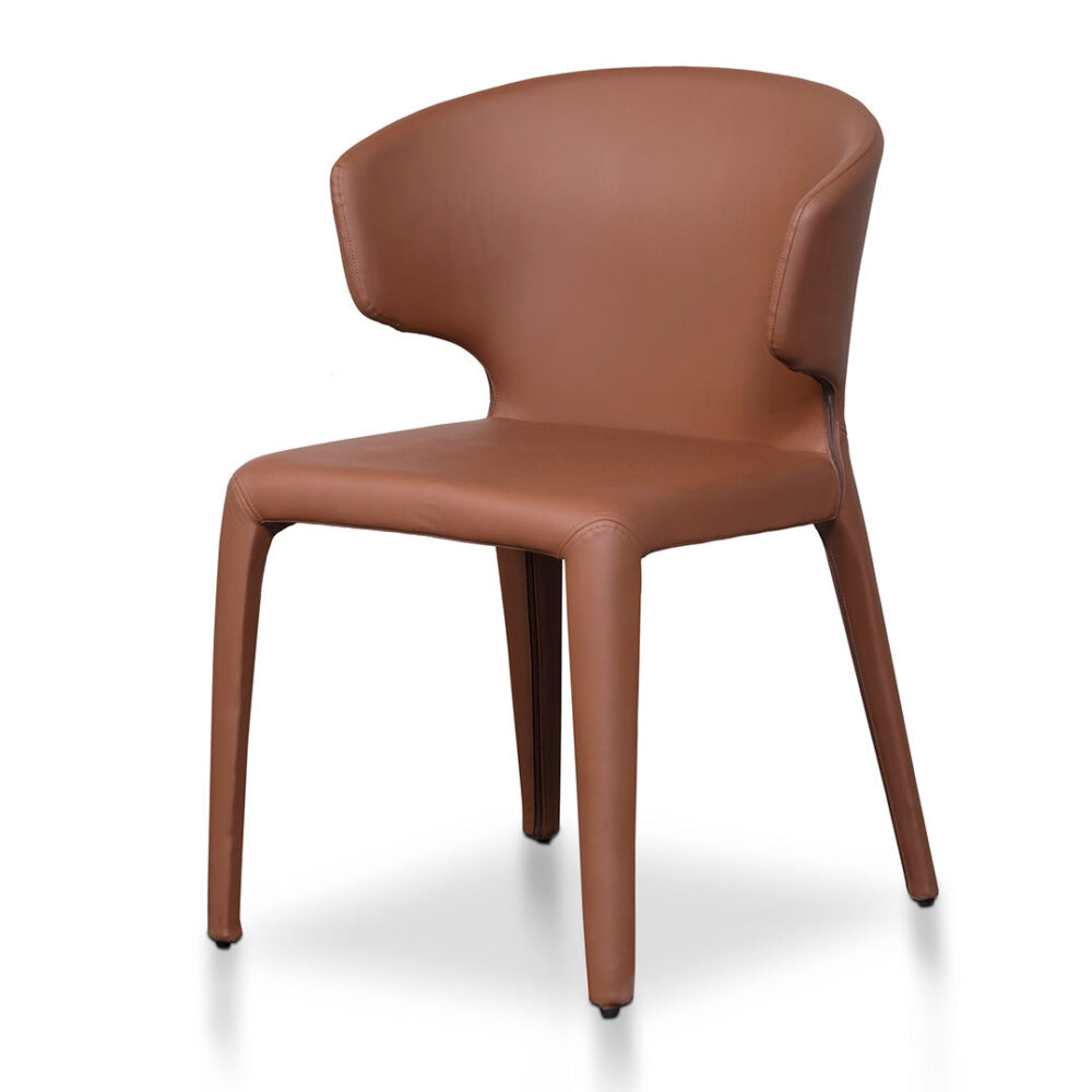 Set of 2 - Pollard Dining Chair - Brown - Image 2