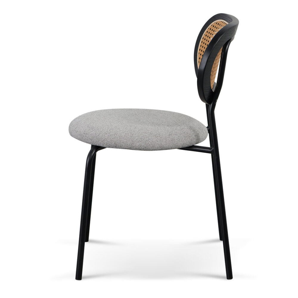 Set of 2 - Woodard Dining Chair - Spec Grey - Image 11
