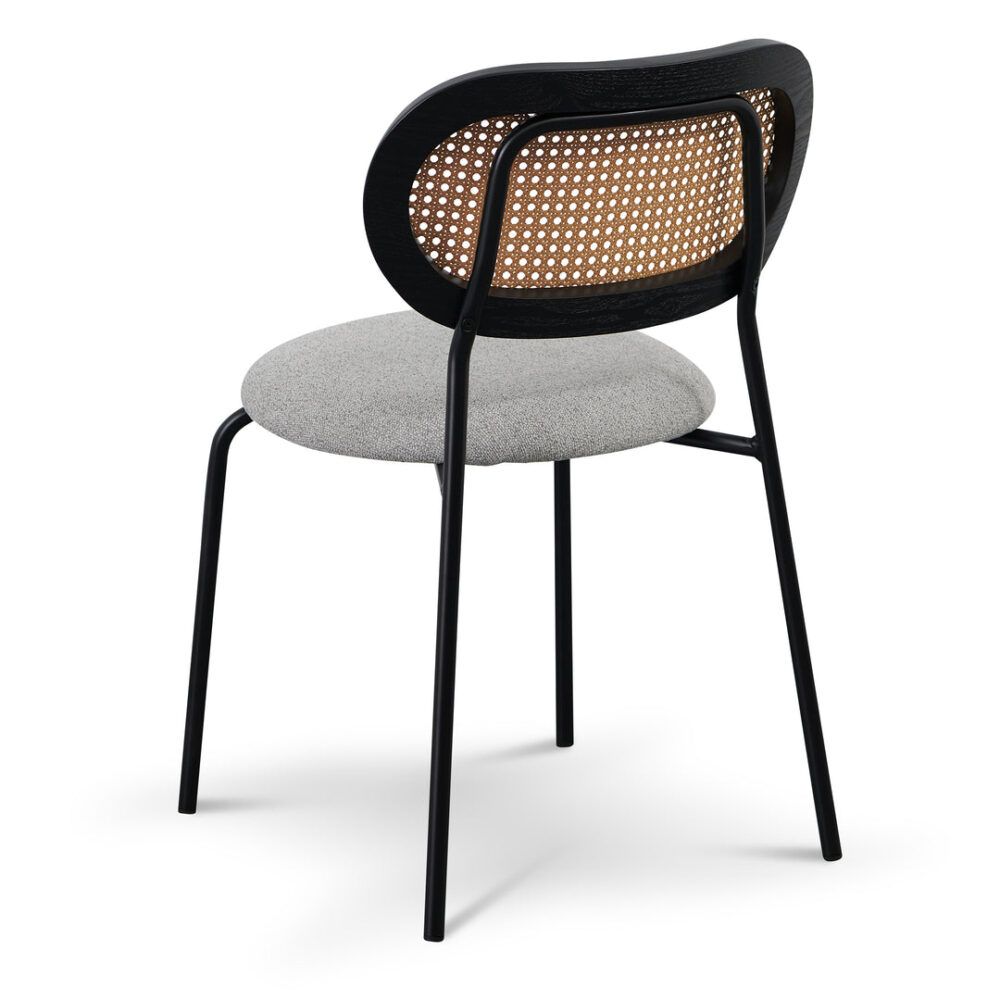 Set of 2 - Woodard Dining Chair - Spec Grey - Image 8