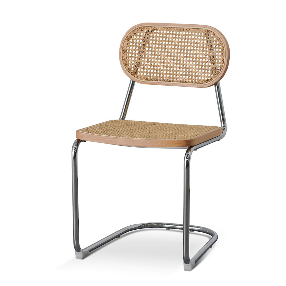 Set of 2 - Elena Dining Chair - Natural Rattan - Image 2