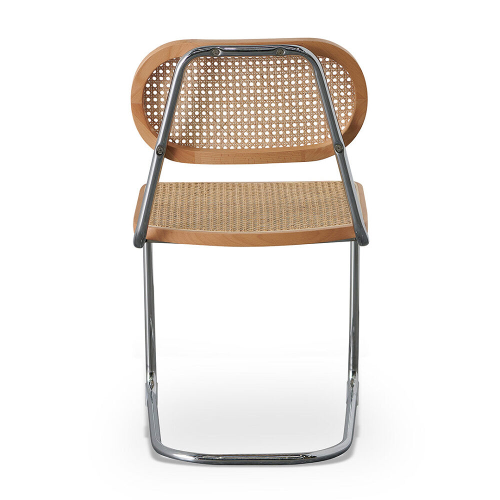 Set of 2 - Elena Dining Chair - Natural Rattan - Image 11