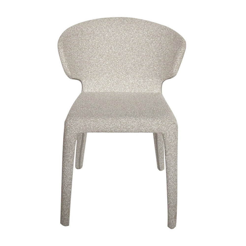 Set of 2 - Pollard Dining Chair - Clay Grey - Image 3