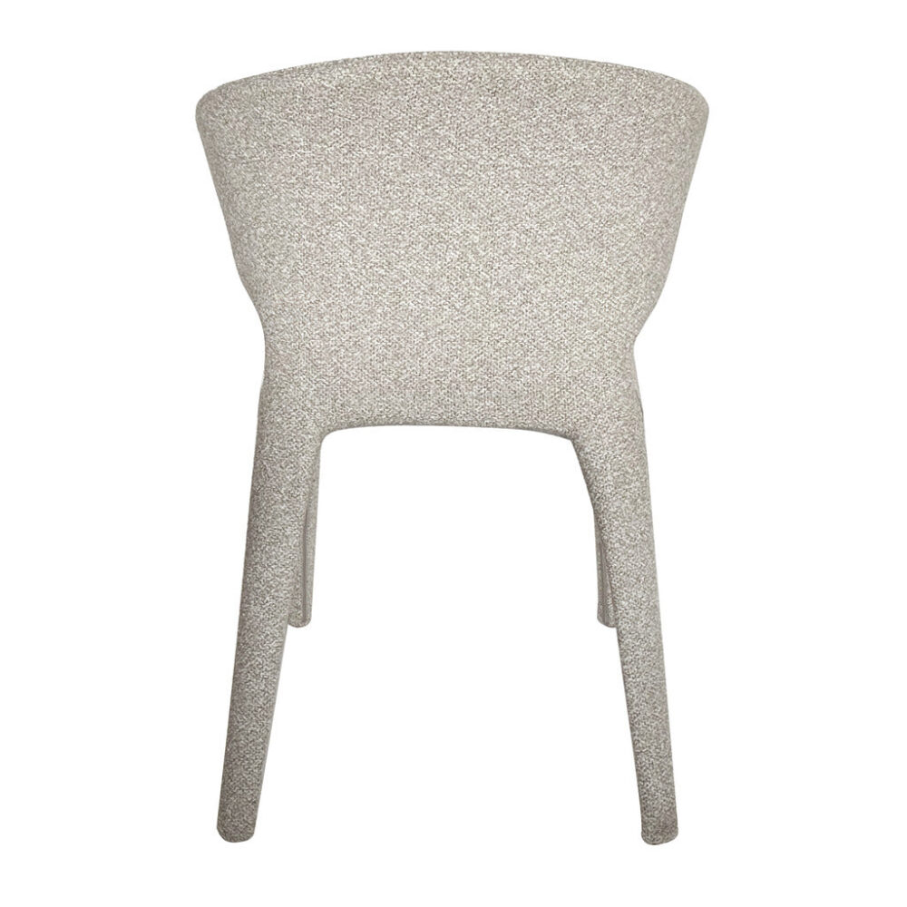 Set of 2 - Pollard Dining Chair - Clay Grey - Image 5