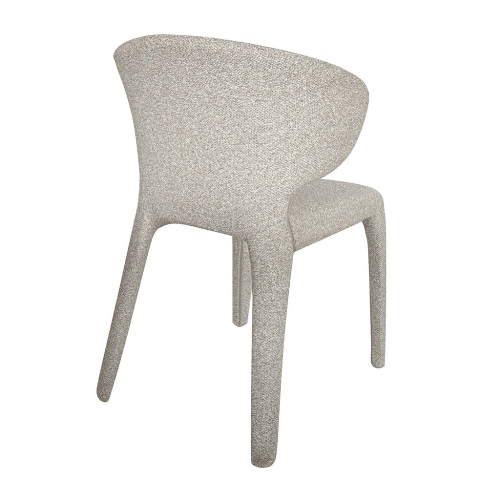 Set of 2 - Pollard Dining Chair - Clay Grey - Image 6