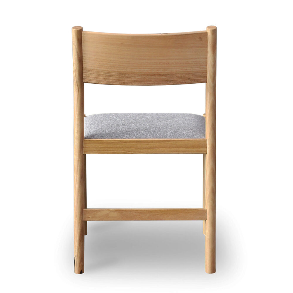 Set of 2 - Mirit Natural Dining Chair - Moon Grey - Image 5