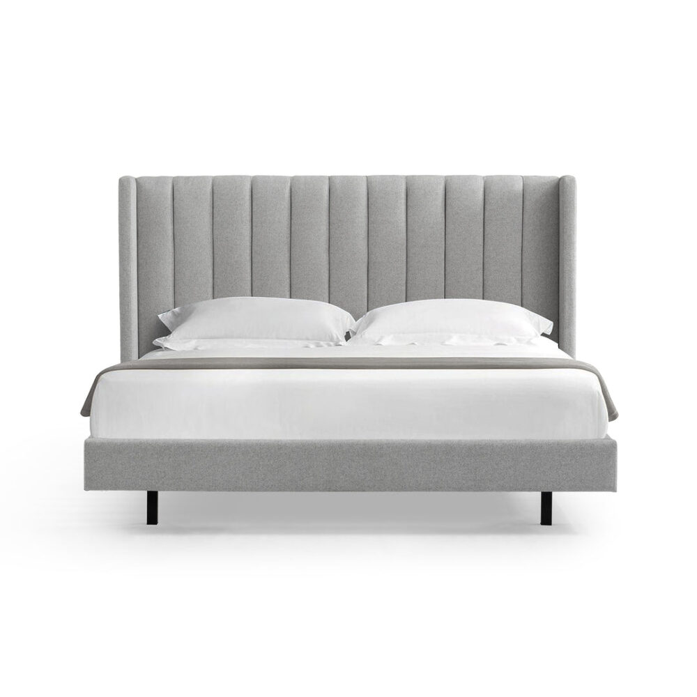 Hillsdale King Bed Frame - Spec Grey - Image 3