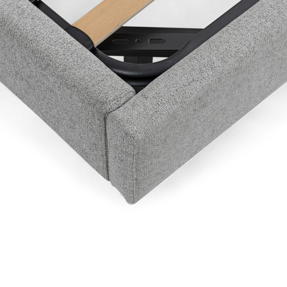 Hillsdale King Bed Frame - Spec Grey - Image 10