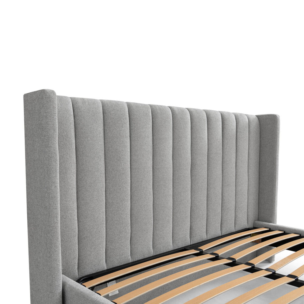 Hillsdale King Bed Frame - Spec Grey - Image 7