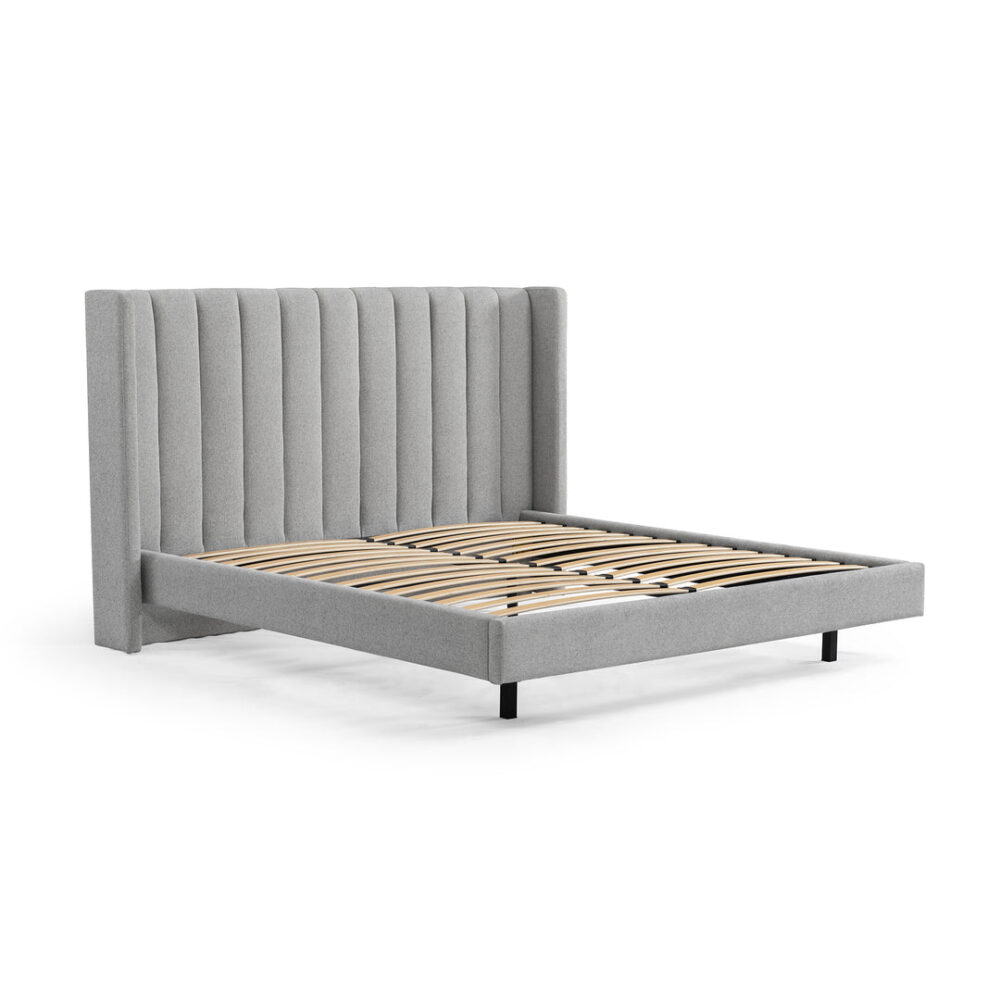 Hillsdale King Bed Frame - Spec Grey - Image 2