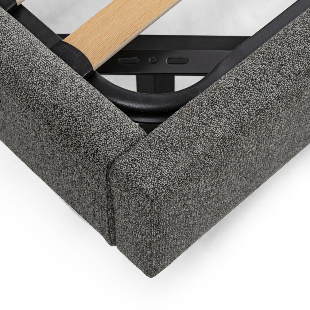 Hillsdale King Bed Frame - Spec Charcoal - Image 9
