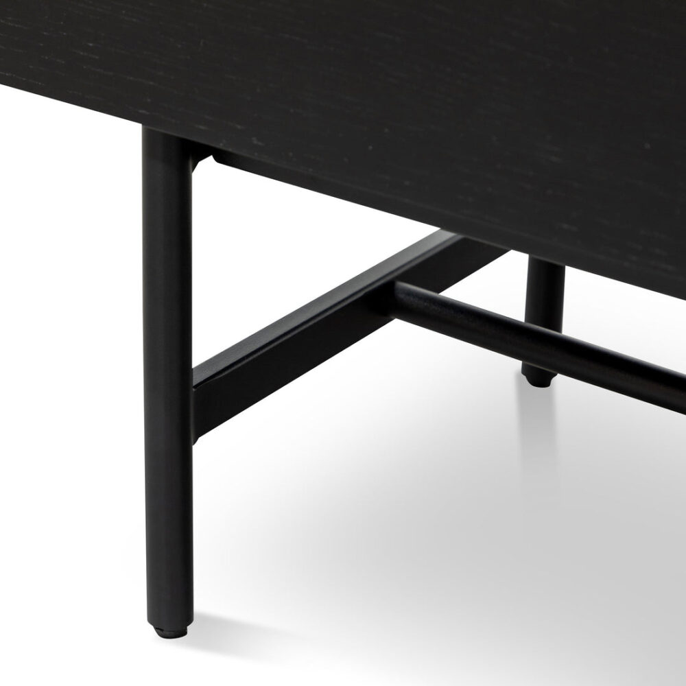 Onito 120cm Buffet Unit - Full Black - Image 7