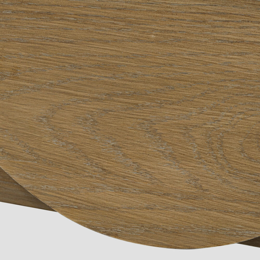 Bonnie 140cm Console Table with Drawers - Dusty Oak - Image 10