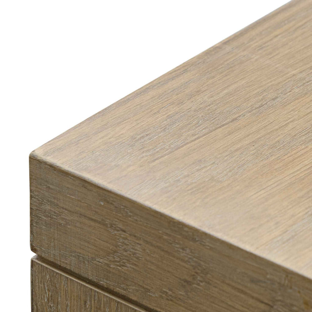 Bonnie 140cm Console Table with Drawers - Dusty Oak - Image 11