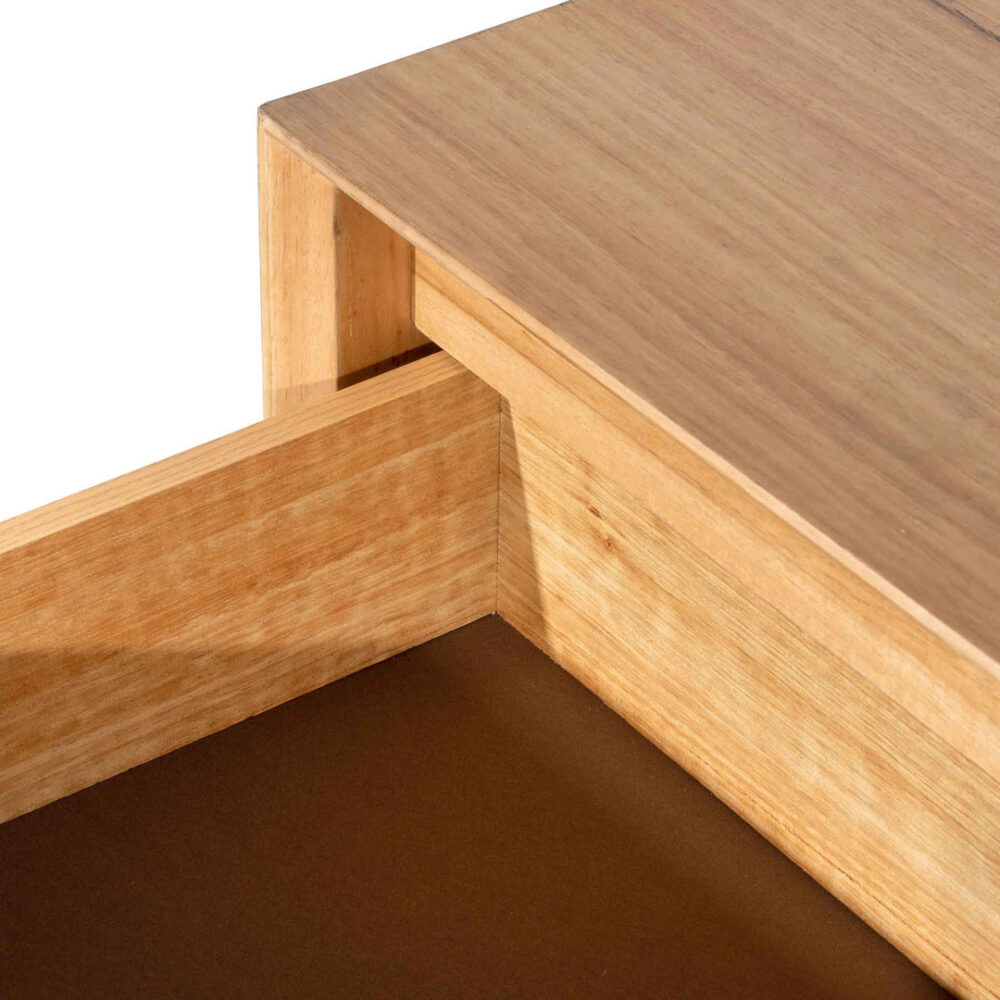 Ortega 1.8m Console Table - Messmate - Image 4