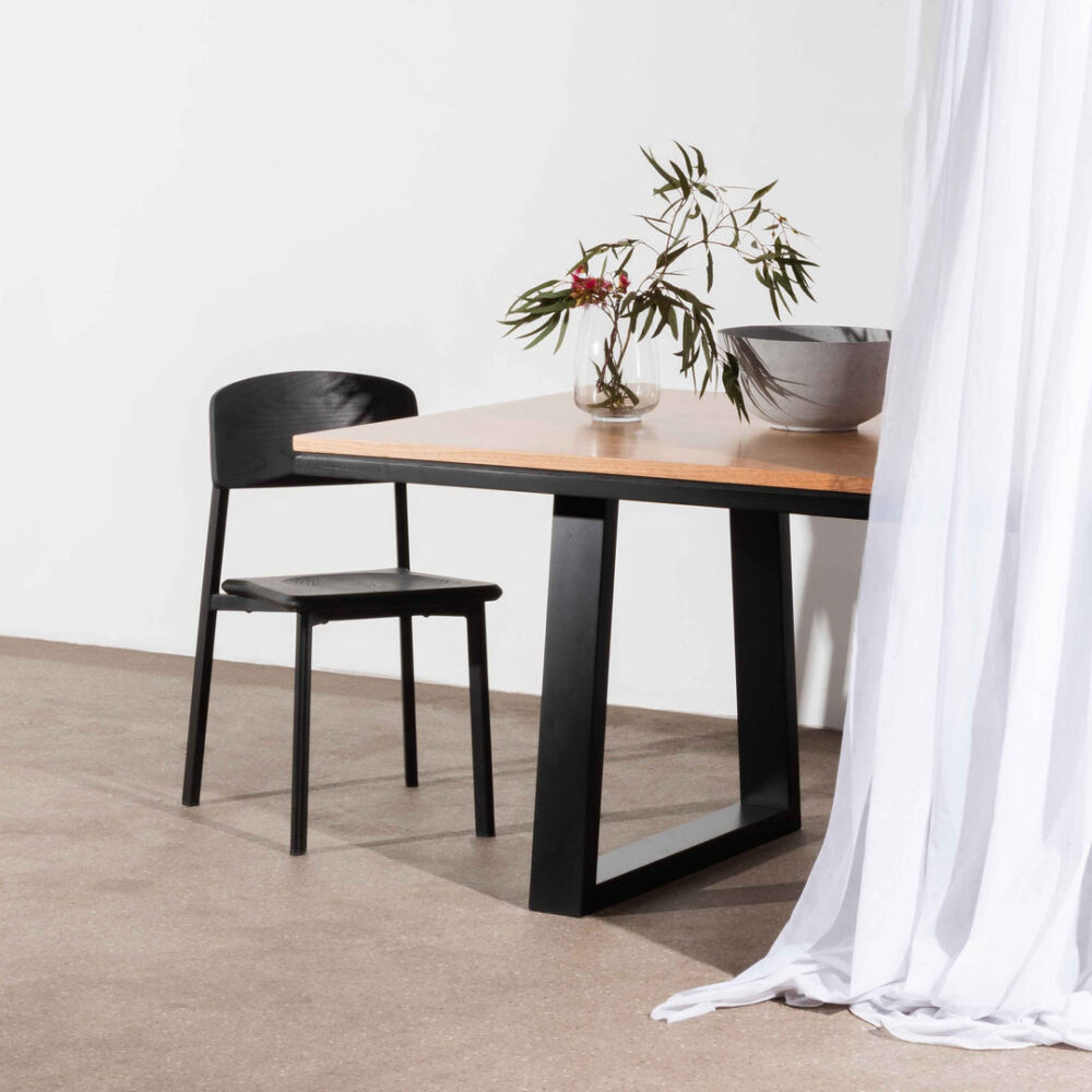 Trina 2.4m Dining Table - Messmate - Image 3