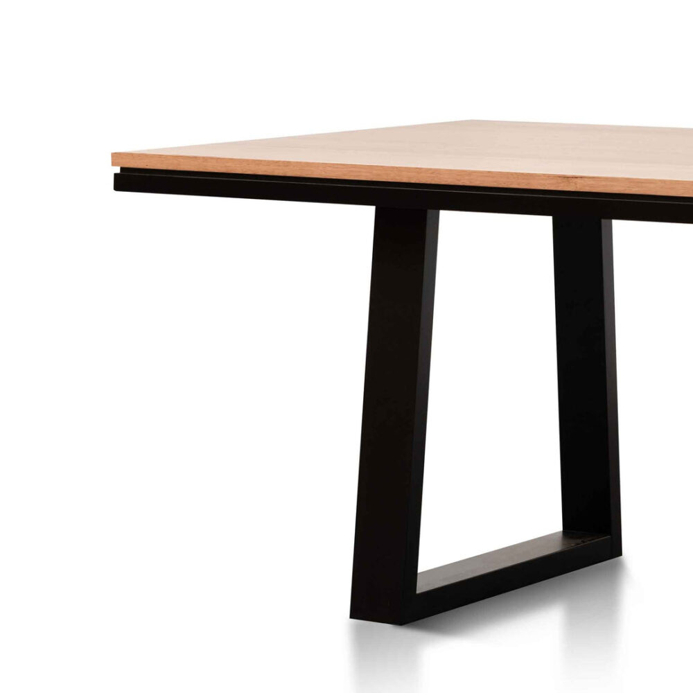 Trina 2.4m Dining Table - Messmate - Image 6