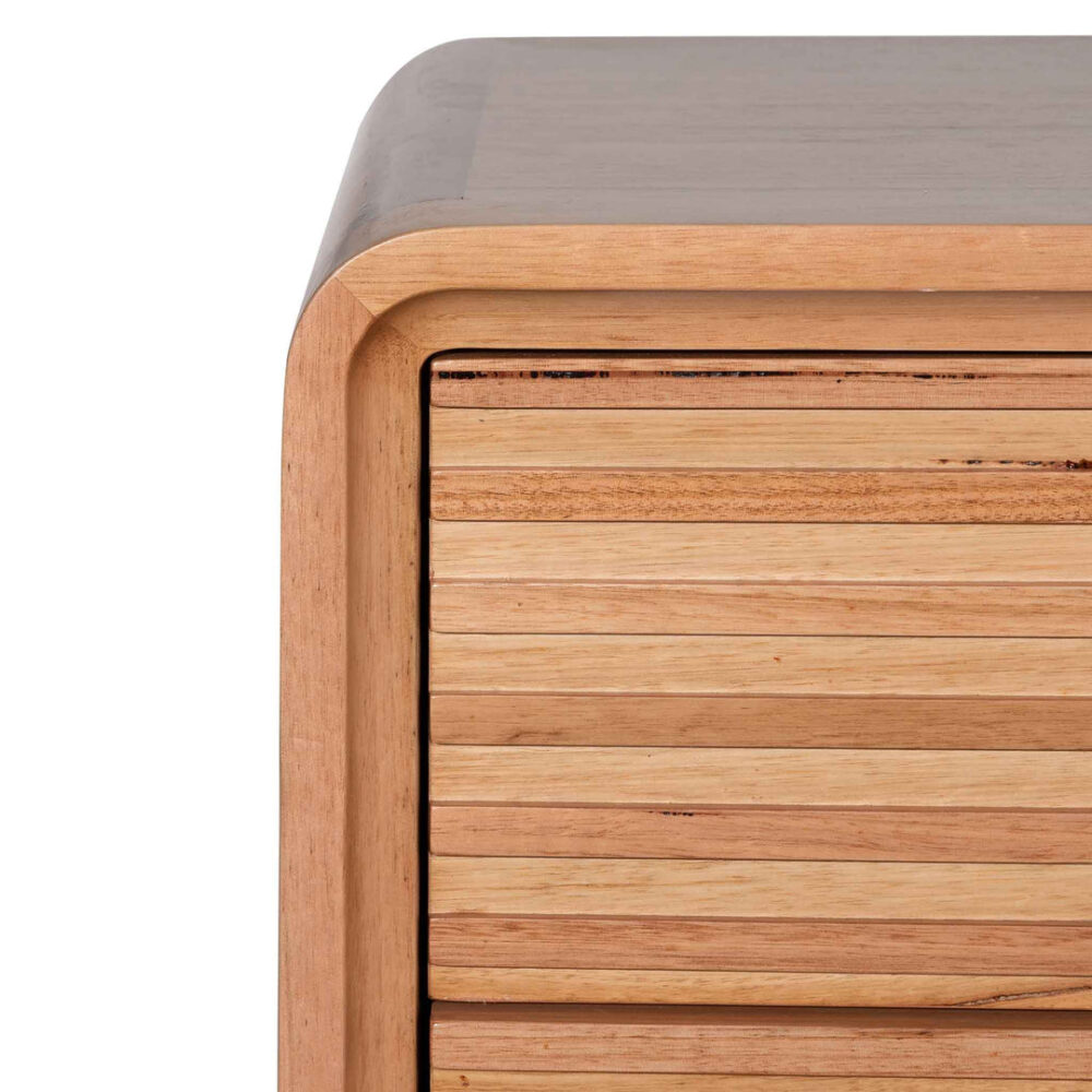 Amparo Tallboy Drawer Chest - Messmate - Image 5
