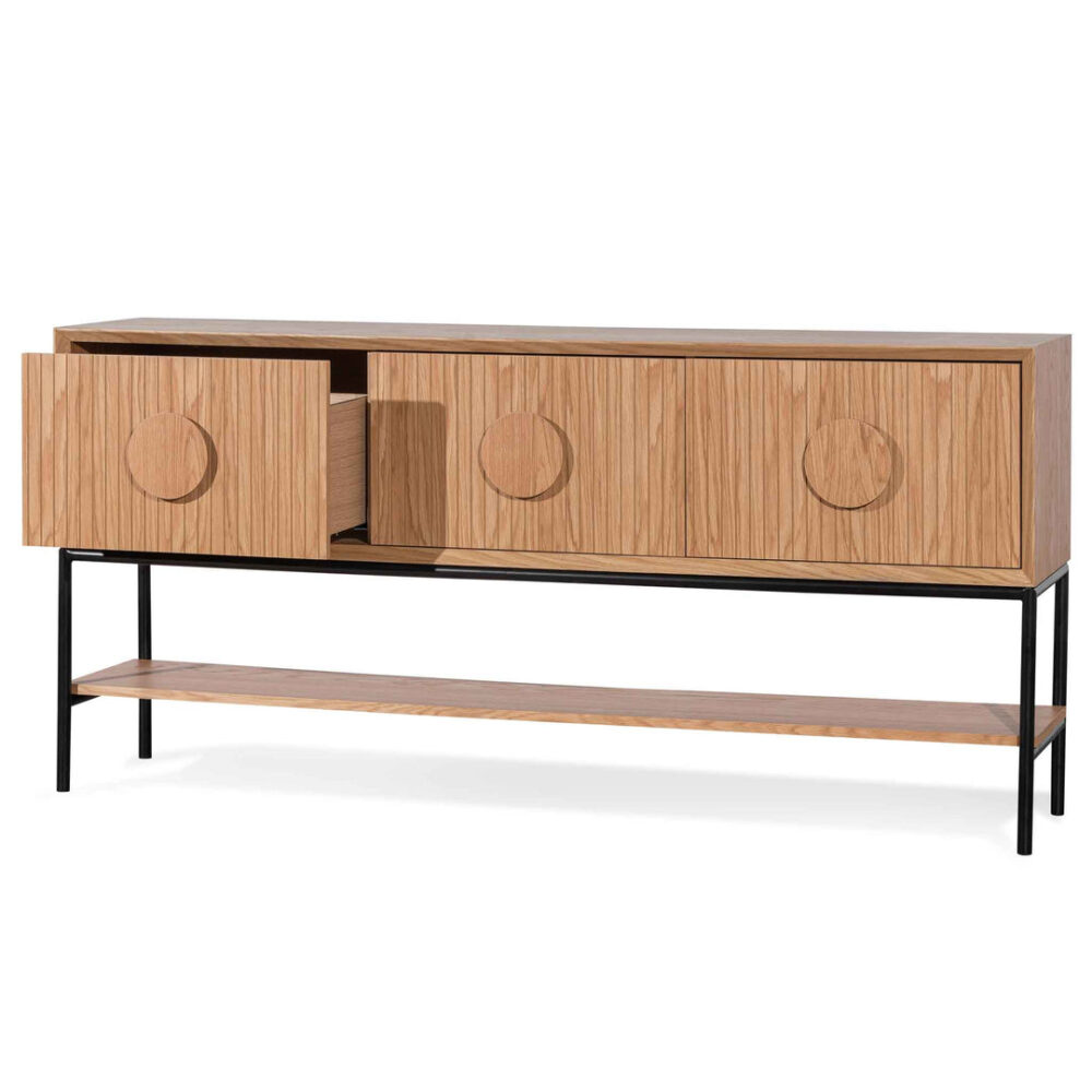 Curtis 1.8m Console Table - Natural - Image 6