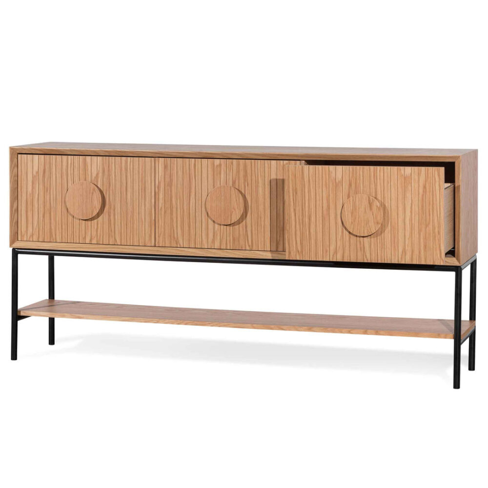 Curtis 1.8m Console Table - Natural - Image 8