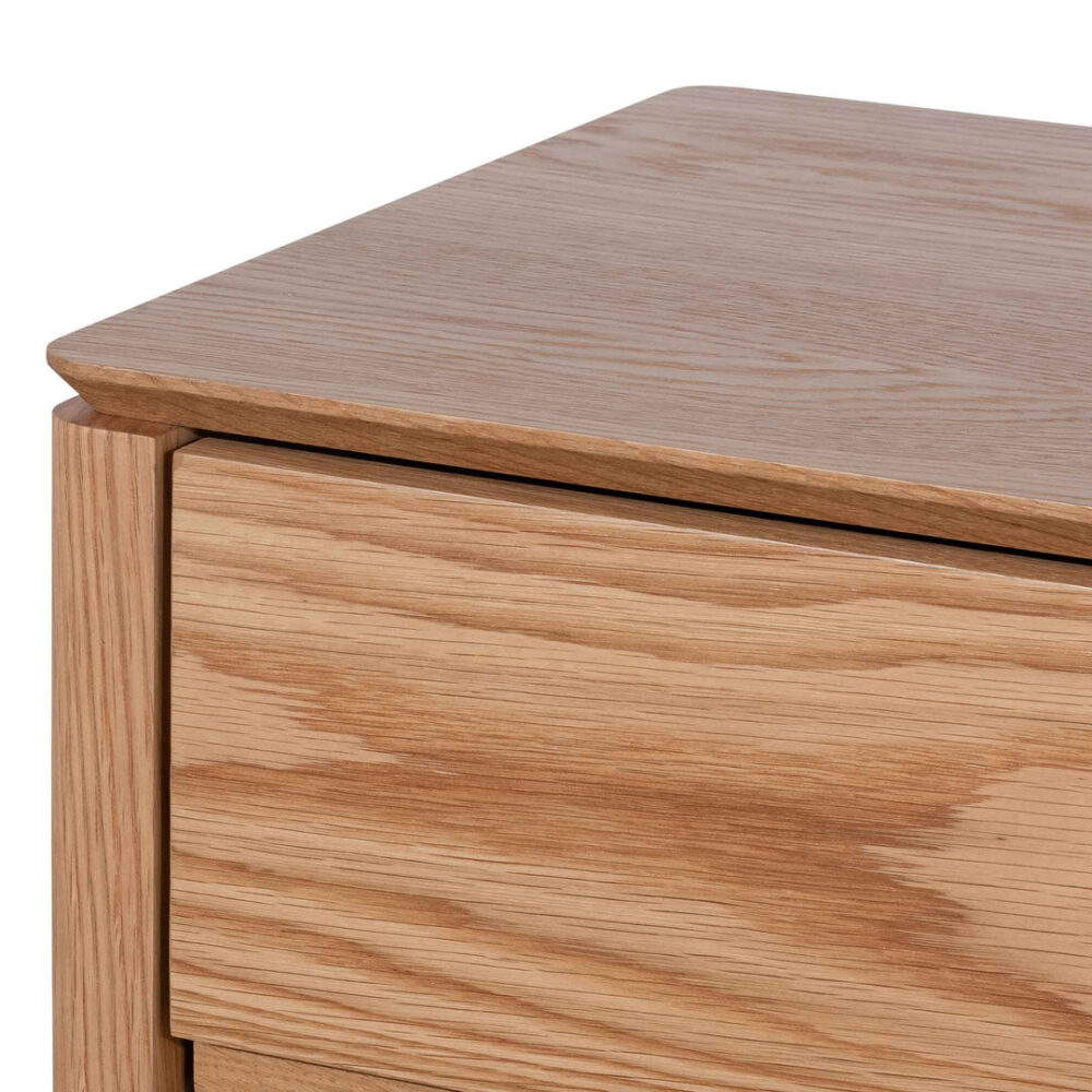 Norris 6 Drawers Wooden Chest - Natural - Image 7