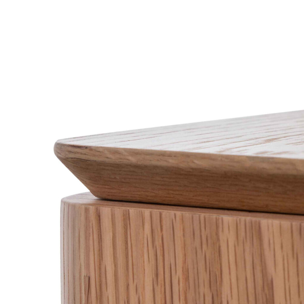 Norris 6 Drawers Wooden Chest - Natural - Image 8
