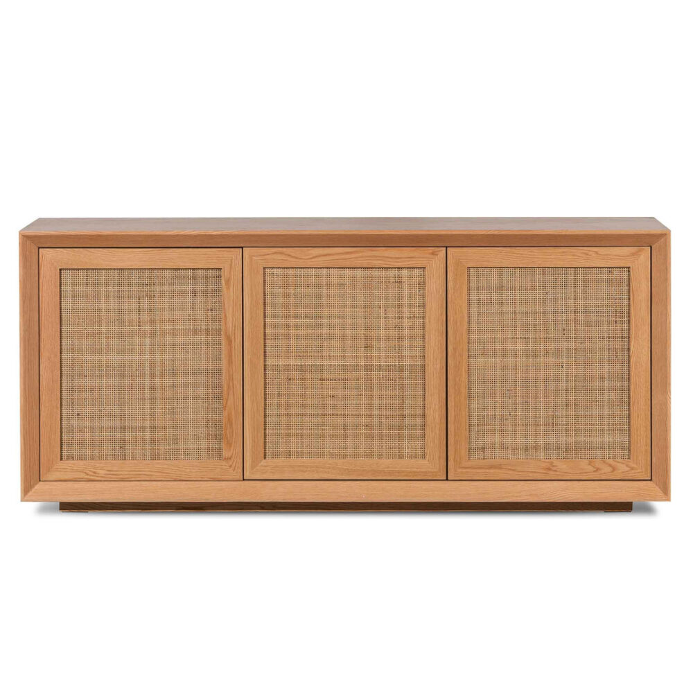 Talley Rattan Doors 1.8m Buffet Unit - Natural - Image 5