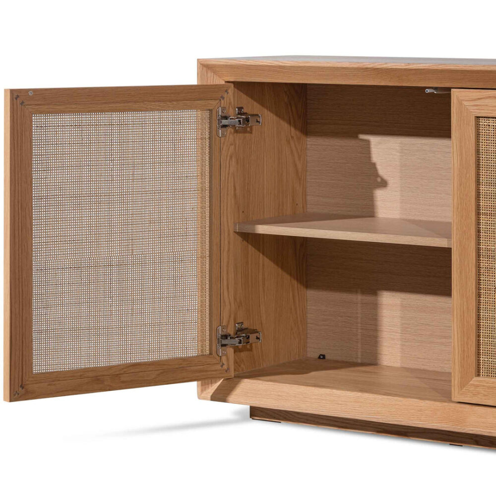 Talley Rattan Doors 1.8m Buffet Unit - Natural - Image 7