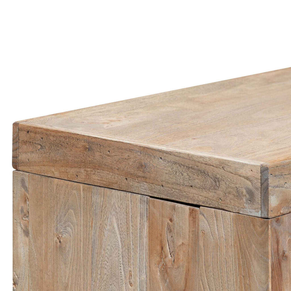 Hegan Wood Console Table - Natural - Image 6