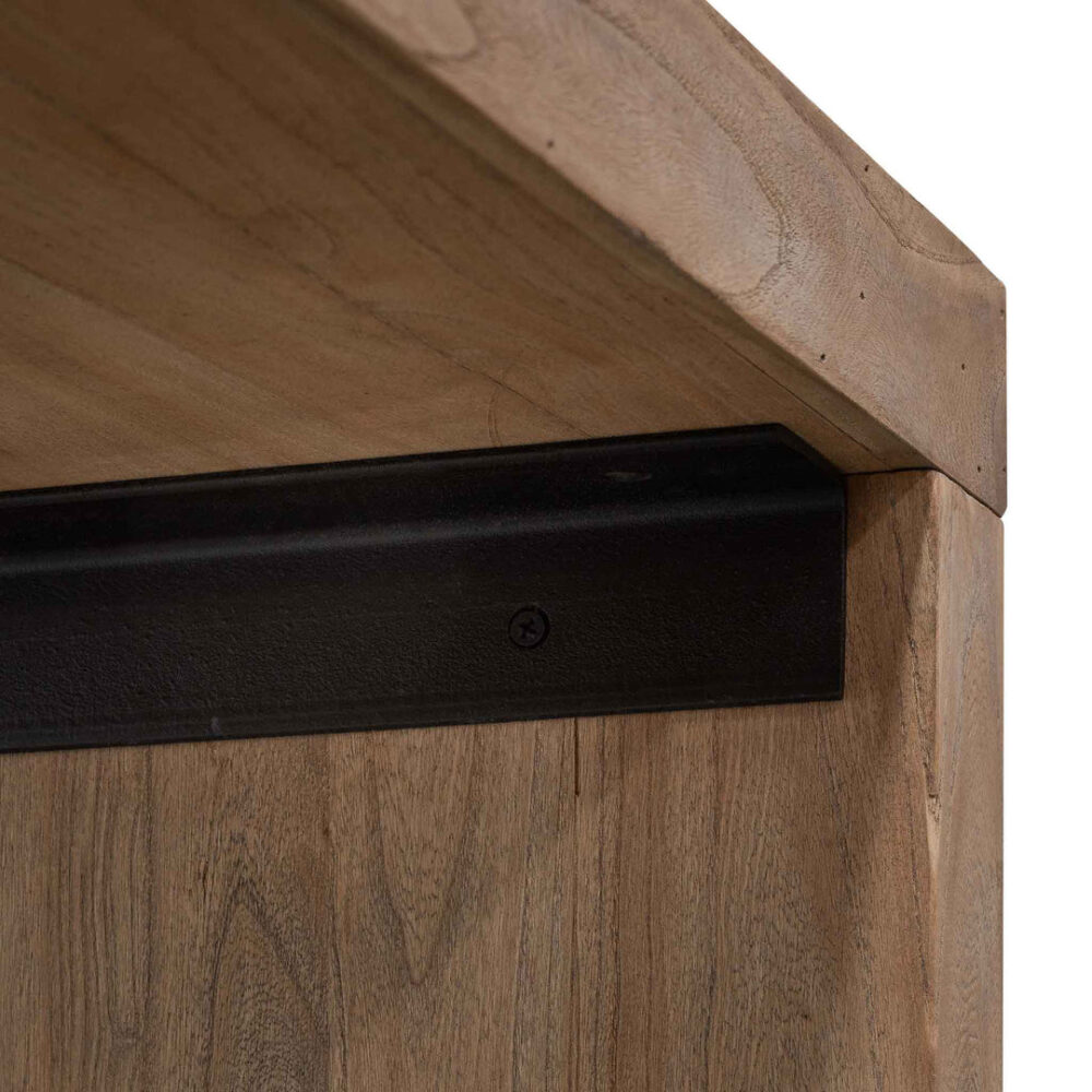 Hegan Wood Console Table - Natural - Image 11