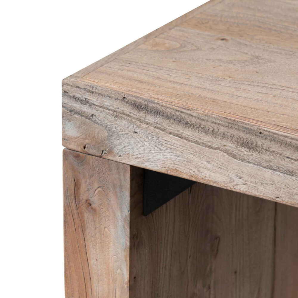 Hegan Wood Console Table - Natural - Image 7