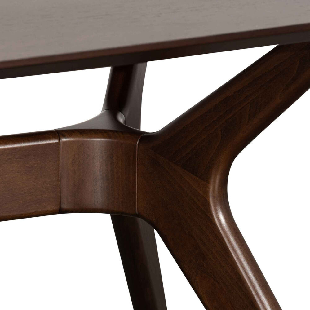 Nora 1.85m Dining Table - Walnut - Image 8