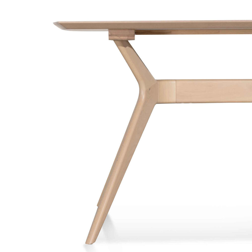 Nora 1.85m Dining Table - Pale Oak - Image 7