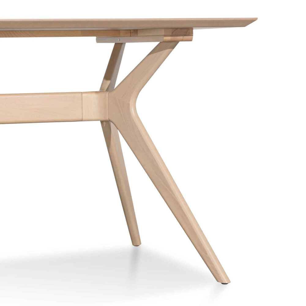 Nora 1.85m Dining Table - Pale Oak - Image 11
