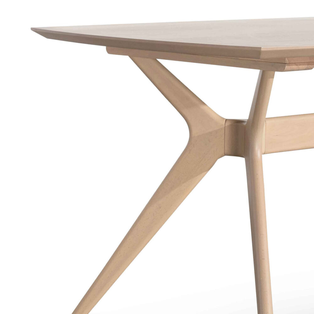 Nora 1.85m Dining Table - Pale Oak - Image 4