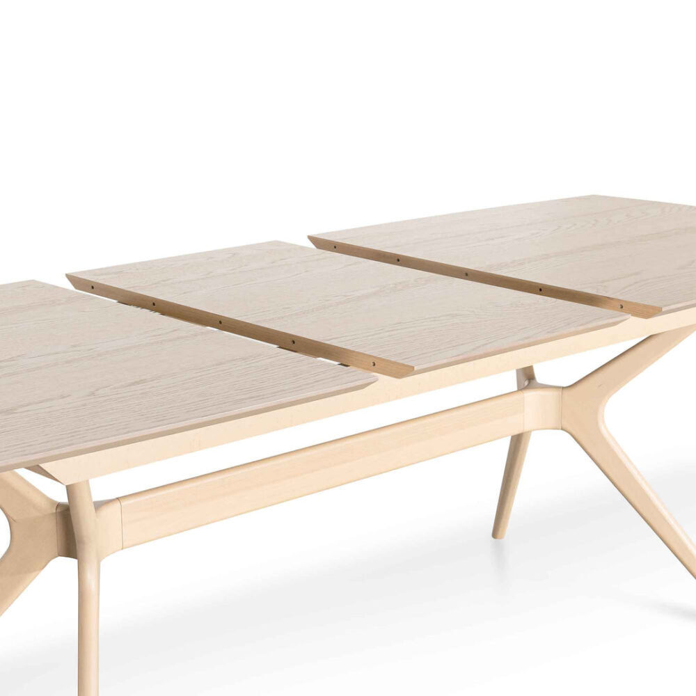 Nora Extendable Dining Table - Pale Oak - Image 5