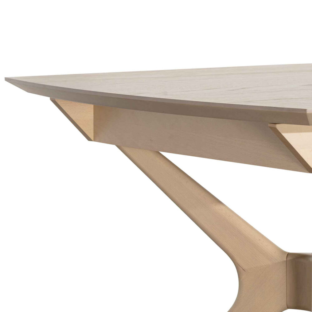 Nora Extendable Dining Table - Pale Oak - Image 14