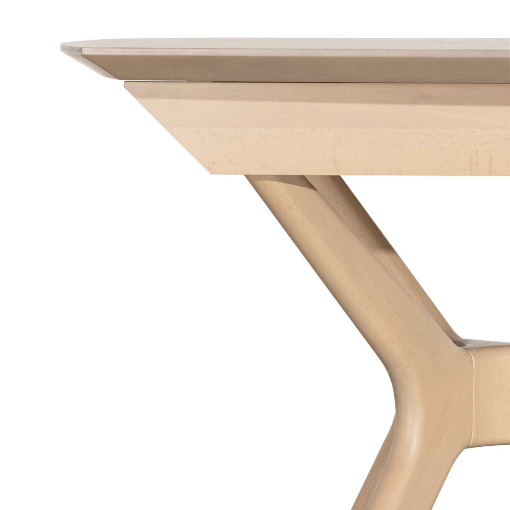 Nora Extendable Dining Table - Pale Oak - Image 15