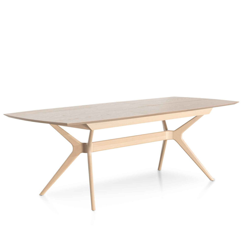 Nora Extendable Dining Table - Pale Oak - Image 2