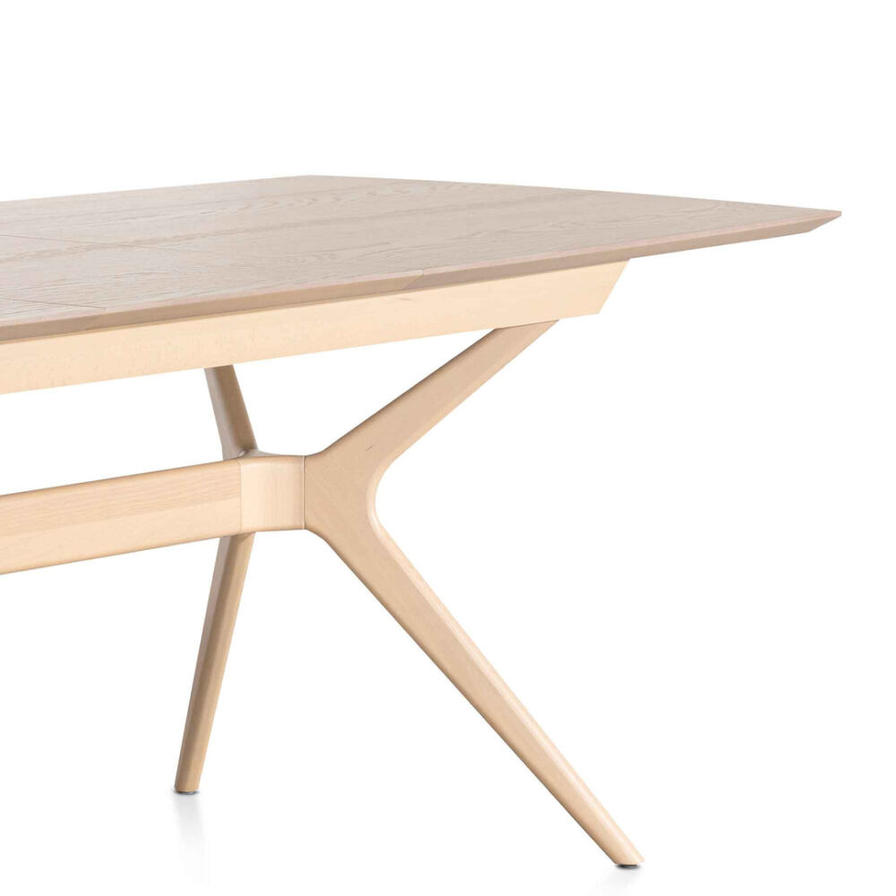 Nora Extendable Dining Table - Pale Oak - Image 4