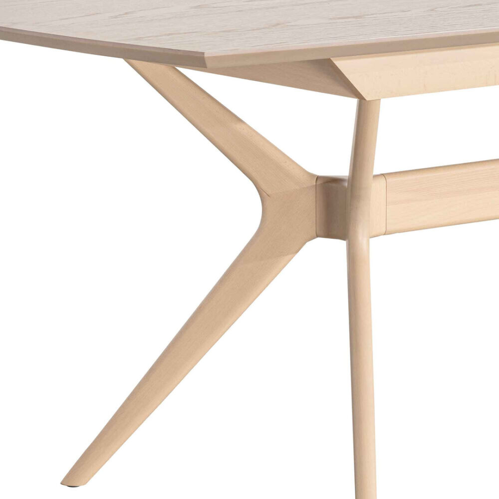 Nora Extendable Dining Table - Pale Oak - Image 12