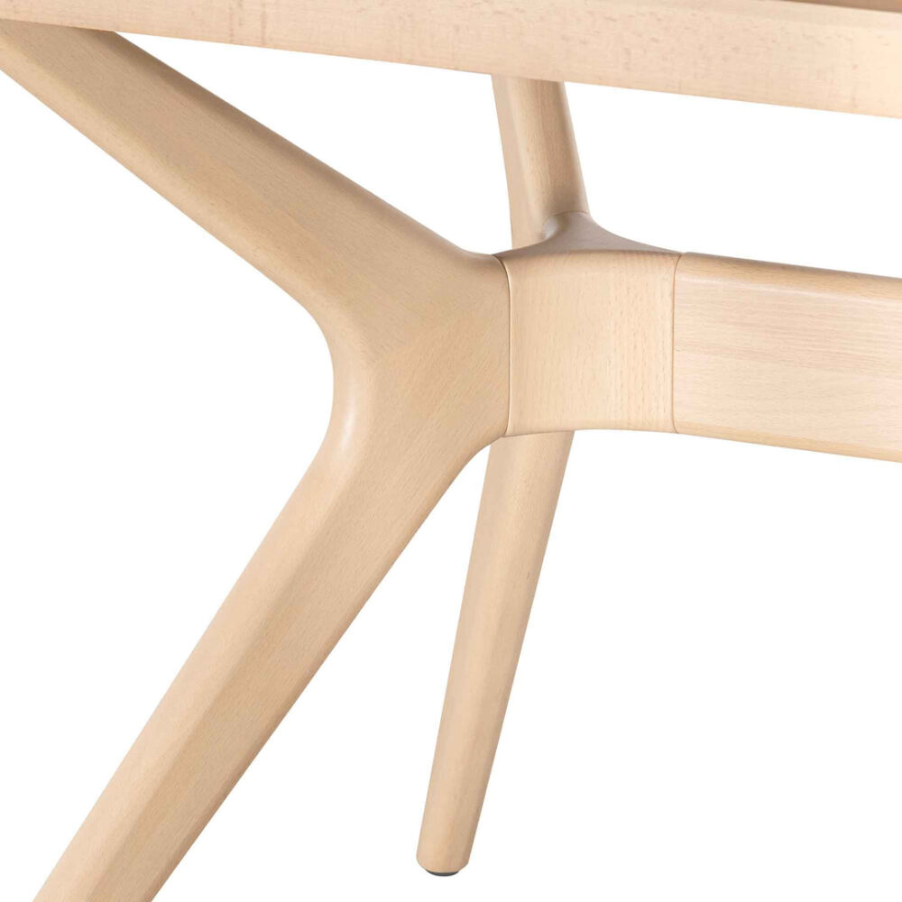Nora Extendable Dining Table - Pale Oak - Image 13
