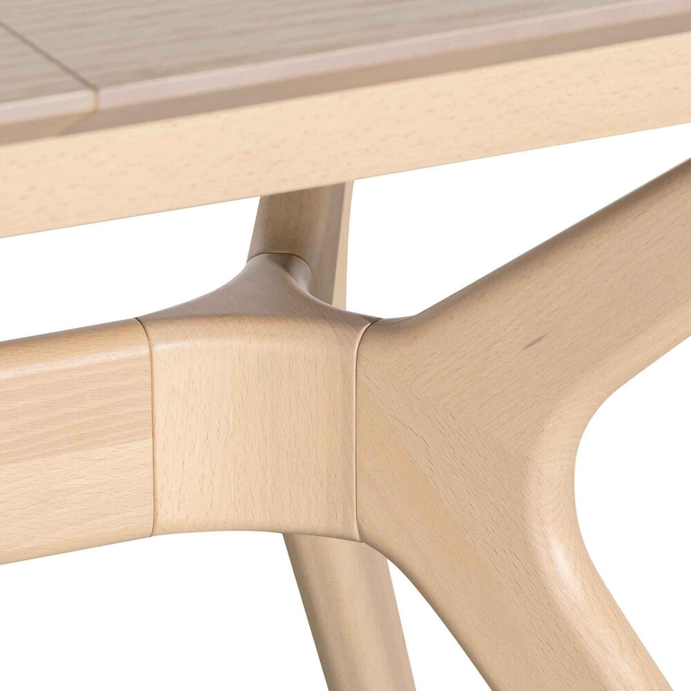 Nora Extendable Dining Table - Pale Oak - Image 18